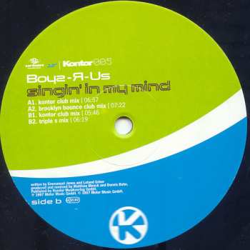 LP Boys-R-Us: Singin' In My Mind (MAXISINGL) 282003