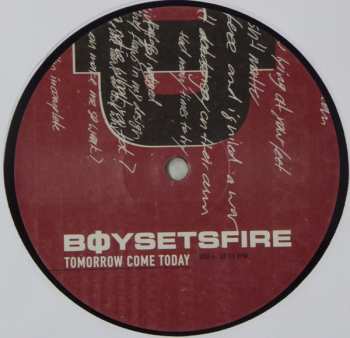 LP Boysetsfire: Tomorrow Come Today 72734