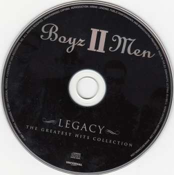 CD Boyz II Men: Legacy - The Greatest Hits Collection 391425