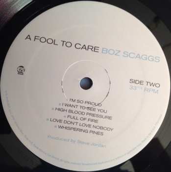 LP Boz Scaggs: A Fool To Care 352131