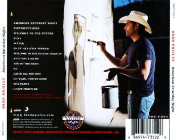 CD Brad Paisley: American Saturday Night 518777