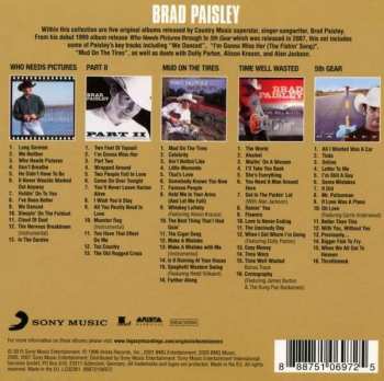 5CD Brad Paisley: Original Album Classics 26690