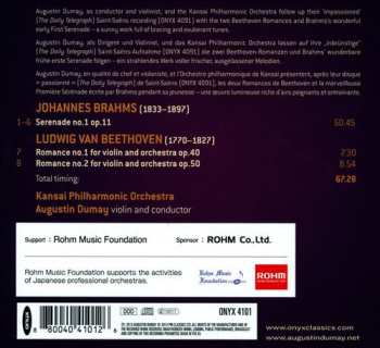 CD Johannes Brahms: Serenade No. 1 / Romances 432635