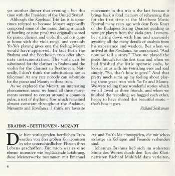 CD Ludwig van Beethoven: Trios For Piano, Clarinet & Cello