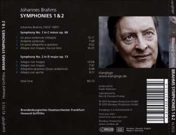 CD Johannes Brahms: Symphonies 1 & 2 446730