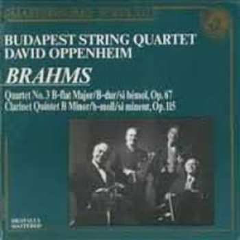 Album Johannes Brahms: Brahms : Quartet Op. 67 / Clarinet Quintet Op. 115