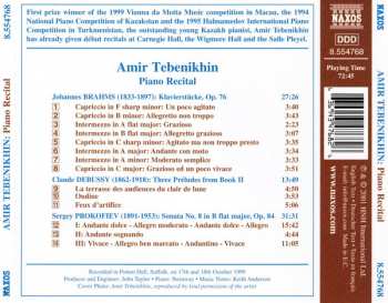 CD Johannes Brahms: Piano Recital 519221