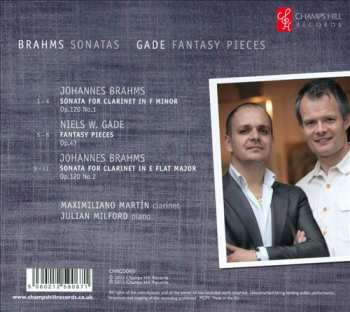 CD Johannes Brahms: Sonatas / Fantasy Pieces 433009