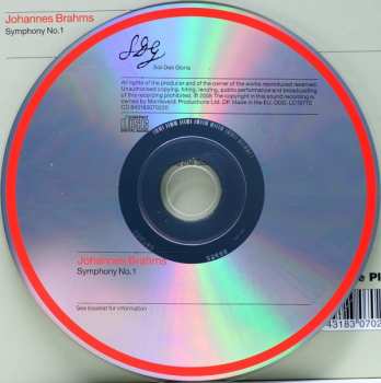 CD Johannes Brahms: Symphony 1 452048
