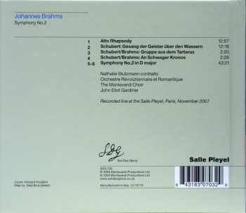 CD Johannes Brahms: Symphony 2 444447