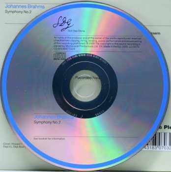 CD Johannes Brahms: Symphony 2 444447