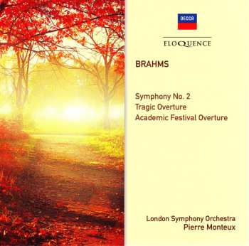 CD Johannes Brahms: Symphony No. 2 - Tragic Overture - Academic Festival Overture 532231