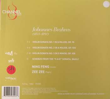 CD Johannes Brahms: Violin Sonatas 442158