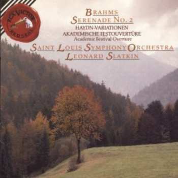 Album Johannes Brahms: Serenade No. 2 / Haydn-Variationen / Akademische Festouverture