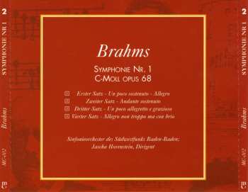 CD Johannes Brahms: Im Herzen Der Klassik - Symphonie Nr. 1 C-Moll Opus 68 431319