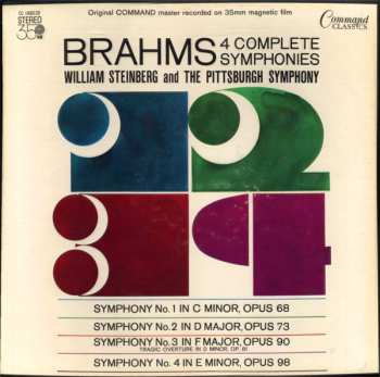 Johannes Brahms: 4 Complete Symphonies
