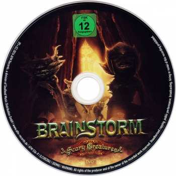 CD/DVD Brainstorm: Scary Creatures LTD 31593