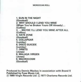 CD Brand X: Moroccan Roll 397588