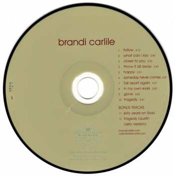 CD Brandi Carlile: Brandi Carlile 115541