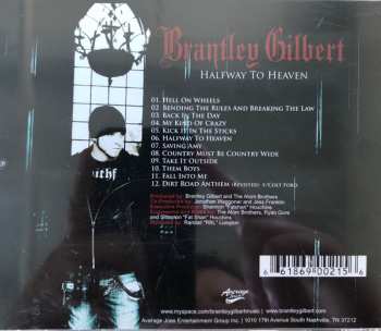 CD Brantley Gilbert: Halfway To Heaven