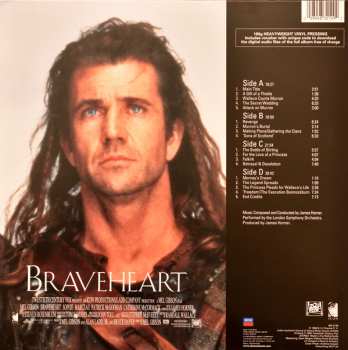 2LP James Horner: Braveheart (Original Motion Picture Soundtrack)