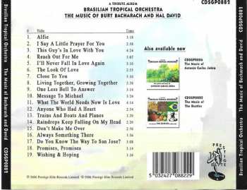 CD Brazilian Tropical Orchestra: The Music Of Burt Bacharach And Hal David 291480