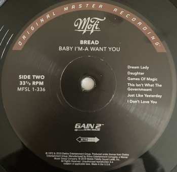 LP Bread: Baby I'm-A Want You LTD | NUM 104588