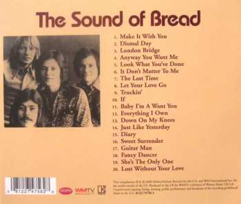 CD Bread: The Sound Of Bread - Their 20 Finest Songs 251521