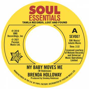 Album Brenda Holloway: My Baby Moves Me