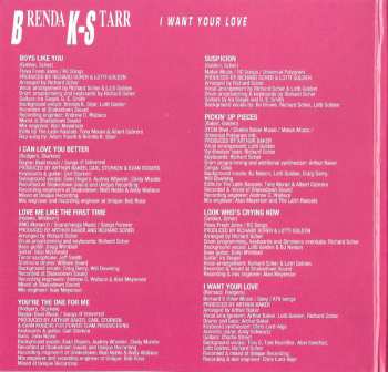CD Brenda K. Starr: I Want Your Love DIGI 190055