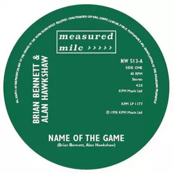 Brian Bennett / Dave Richmond: Name Of The Game