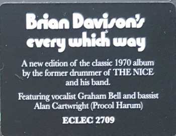CD Brian Davison: Brian Davison's Every Which Way 11742