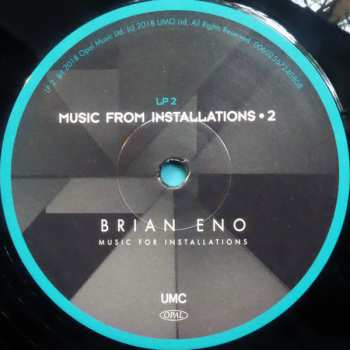 9LP/Box Set Brian Eno: Music For Installations LTD 71884