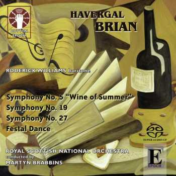 Album Brian H.: Symphonien Nr.5 "wine Of Summer", Nr.19, Nr.27