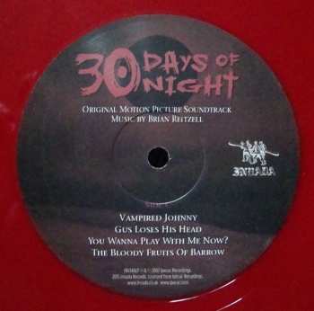 2LP Brian Reitzell: 30 Days Of Night (Original Motion Picture Soundtrack) LTD | CLR 227886