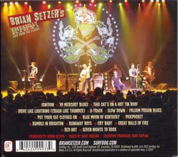 CD Brian Setzer: Rockabilly Riot! Live From The Planet 341481