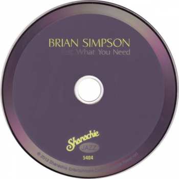 CD Brian Simpson: Just What You Need 95721