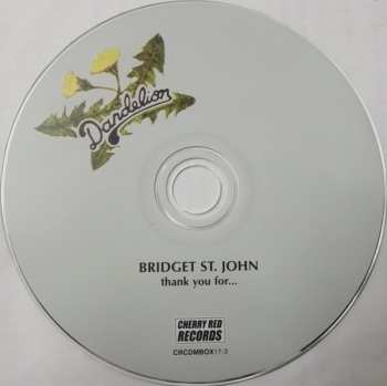4CD/Box Set Bridget St. John: Dandelion Albums And BBC Collection 263438