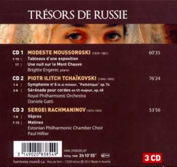 3CD Brigitte Engerer: Tresors de Russie 480700