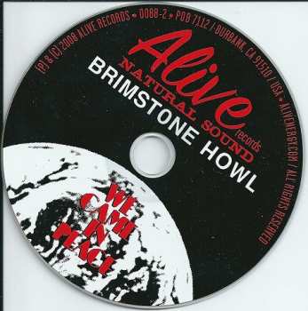CD Brimstone Howl: We Came In Peace 395707