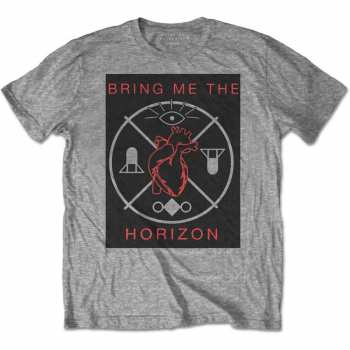Merch Bring Me The Horizon: Tričko Heart & Symbols  XL