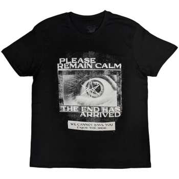 Merch Bring Me The Horizon: Bring Me The Horizon Unisex T-shirt: Remain Calm Fp (medium) M