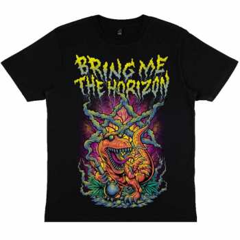 Merch Bring Me The Horizon: Bring Me The Horizon Unisex T-shirt: Smoking Dinosaur (xx-large) XXL