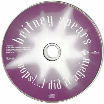CD Britney Spears: Oops!...I Did It Again 26500