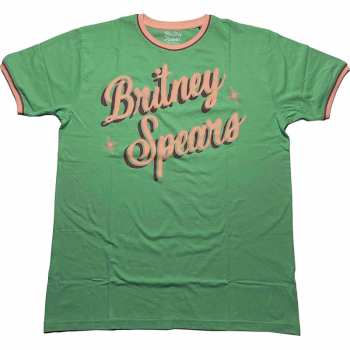 Merch Britney Spears: Ringer Tričko Retro Text