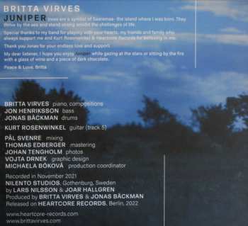 CD Britta Virves: Juniper DIGI 408572