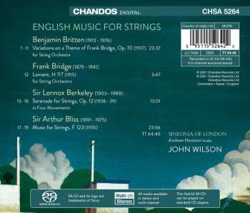 SACD Benjamin Britten: English Music For Strings 442128