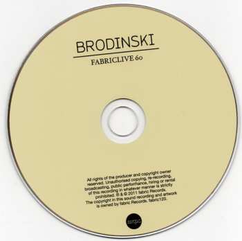 CD Brodinski: Fabriclive 60 141806