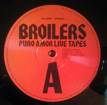 3LP Broilers: Puro Amor Live Tapes LTD | NUM 384232