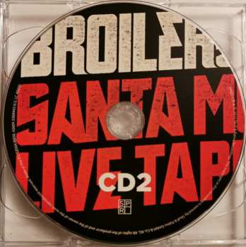 2CD Broilers: Santa Muerte Live Tapes 323624